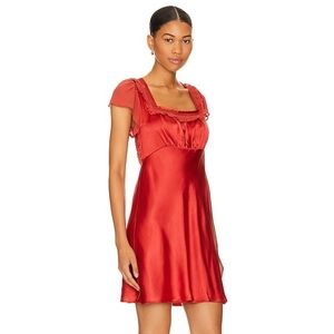 Free People X Revolve Violet Visions Slip Mini